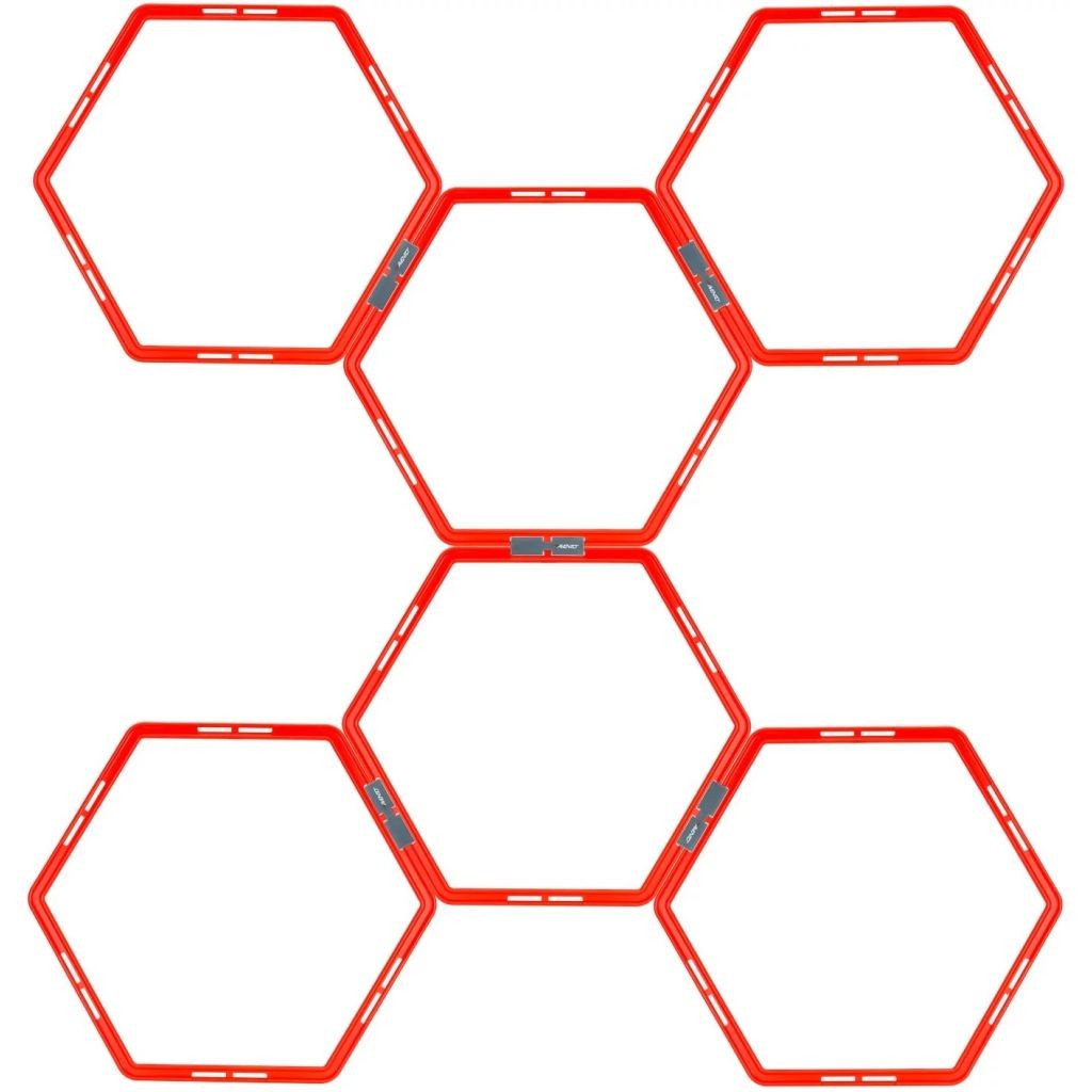 Avento Agility Grids 6 pcs Hexagon